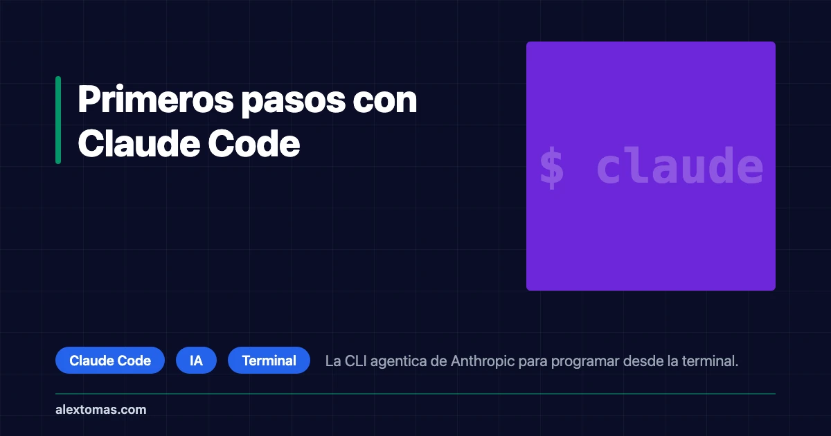 Primeros pasos con Claude Code